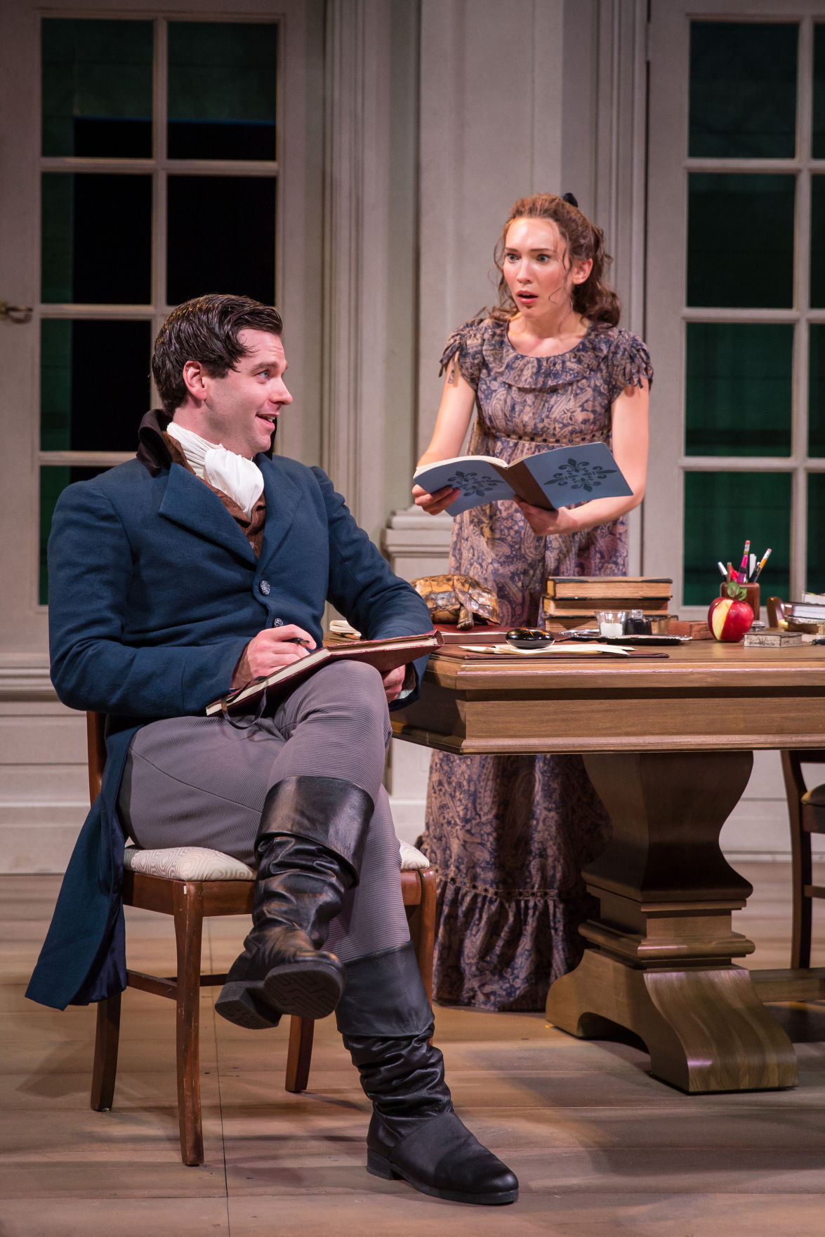Hodge and Thomasina in Arcadia